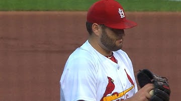 COL@STL: Lynn fans six, allows one run in six frames