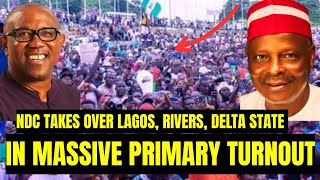 Peter Obi Influence Is Massive As NDC Primary Records Huge Crowd