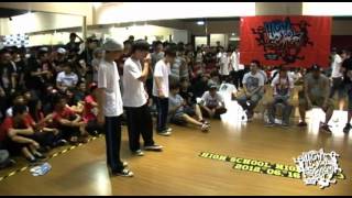 Popping Semifinal-2 內工5 vs 莊敬5 | 20120616 High School High Vol.3