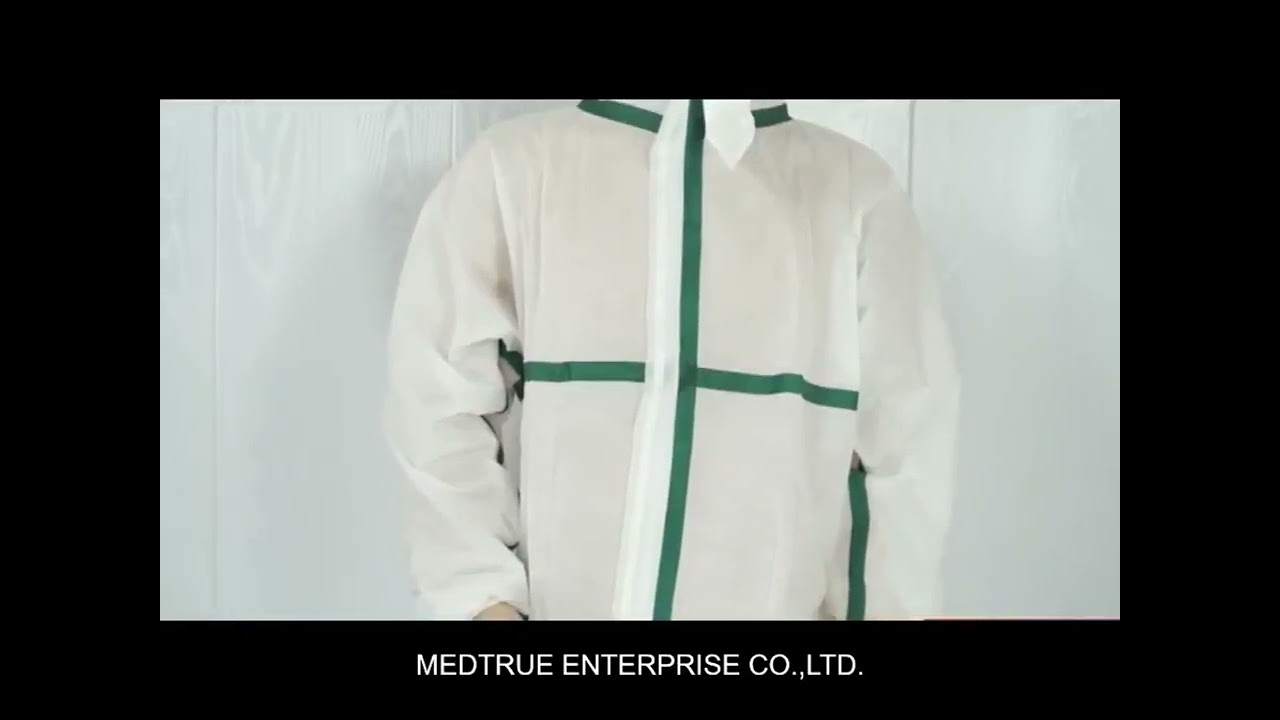 Medtrue disposable and full-body coverall for protection