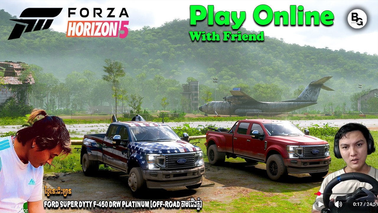 FORD SUPER DYTY F 450 DRW PLATINUM [OFF ROAD ទៅព្រលានយន្តហោះចាស់] Online With Friend