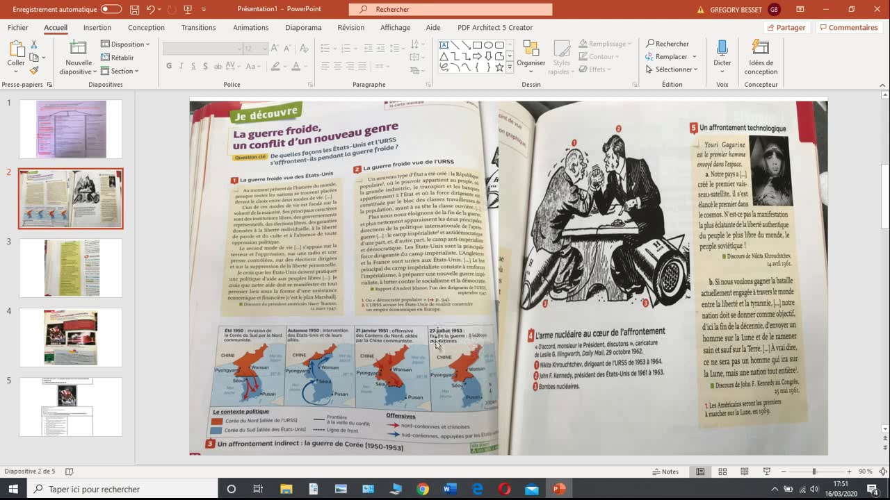 évaluation Sur La Guerre Froide 3ème Pdf
