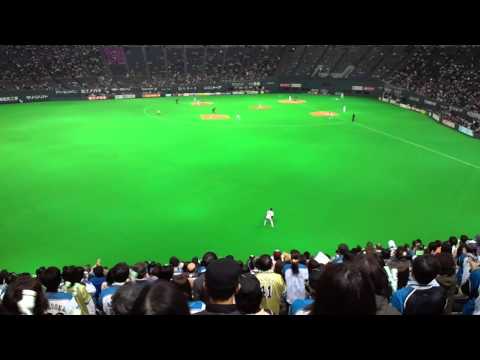 2013.03.06 日本ハムファイターズ　大谷翔平選手　札幌ドーム三打席目