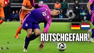 Musiala lacht über Ausrutscher! "Schwer, irgendwas zu machen" | Deutschland - Niederlande 2:1