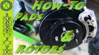 How To Change Brake Pads & Rotors, Front (2002-2007 Jeep Liberty)