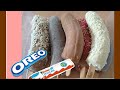 Choco Banana Gourmet ! cobertura Oreo , kinder , chocolate blanco 2 ingredientes