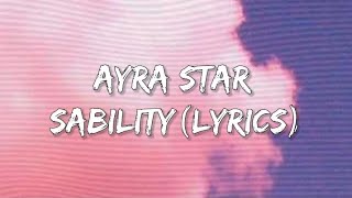 Ayra star- sability