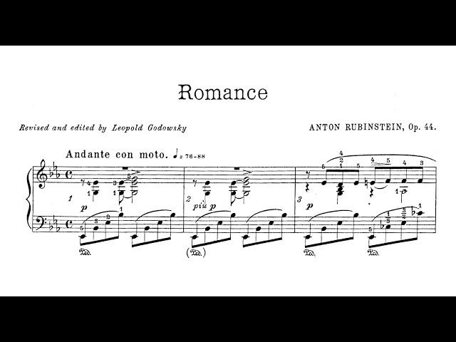 Romantic Strings - Romance From Soirées De Saint-Petersbourg