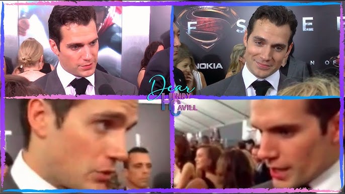 Henry Cavill❤️ Compilation Man of Steel Premiere in NYC the red carpet and Interview - YouTube