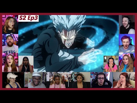 One Punch Man Season 2 Episode 3 Reaction Mashup | ワンパンマン Episode 15