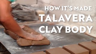 How It's Made – Hand Making Talavera Clay Bodies | Tile 101 by Clay Imports