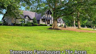 Tennessee Farms For Sale | 76+ Acres | Tennessee Land For Sale | Farmhouse | Ponds | MNT Juliet