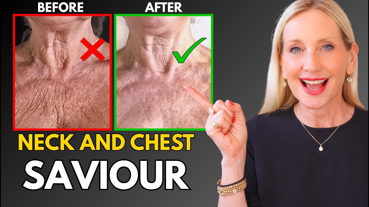 Get Rid of Neck and Chest Wrinkles Over 50 This LED Neck Mask Actually