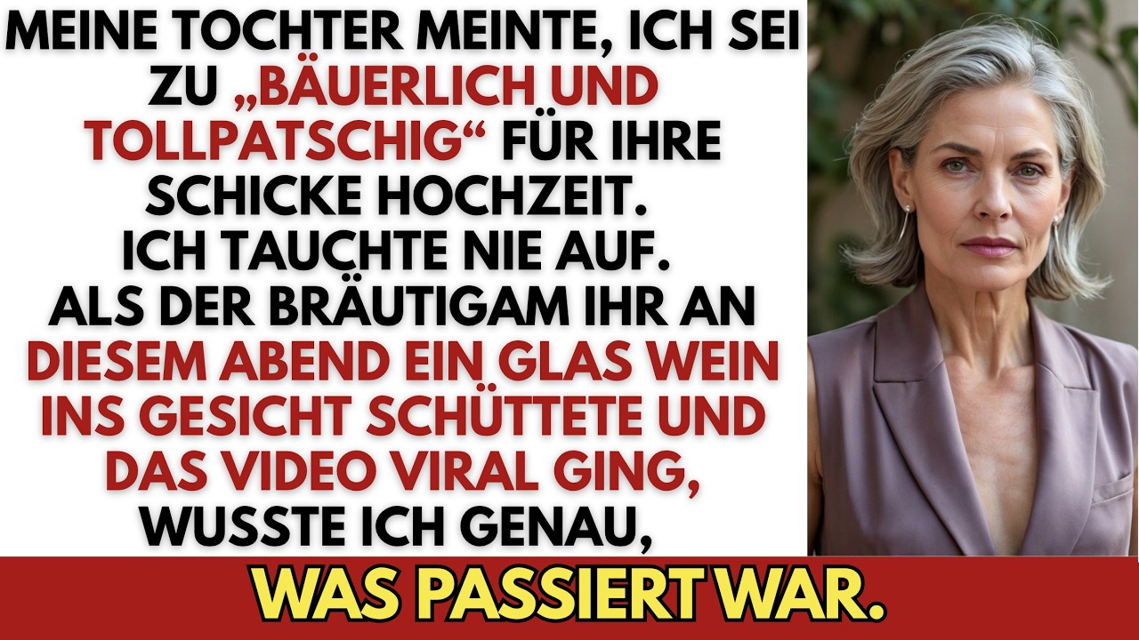 Ein eiskalter Tee in meiner Küche. Dann ein Satz, der mein Leben zerbrach. Meine Tochter saß an meinem alten Holztisch, blätterte in ihrem Hochzeitsordner und sagte: „Mama, deine rustikale...