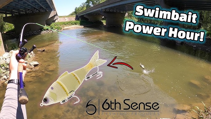 Trace 5 Swimbait, 6th Sense Fishing, 4 piece hard bait