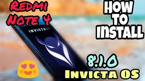 How to install Invicta OS ||Redmi note 4|| Quick review || Redwolf recovery