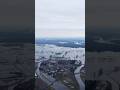 Ujście Orli do Baryczy okolice Wąsosza - luty 2024r. (duże wezbranie) #dronevideo