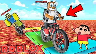 Obby But You Are An a Bike Roblox Gameplay in Tamil