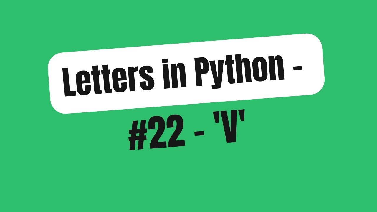 Make the letter 'V' in Turtle.