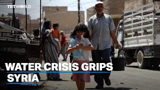Displaced Syrians face severe water crisis amid high temperatures