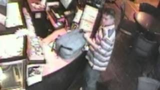 Tip jar thief caught on camera!