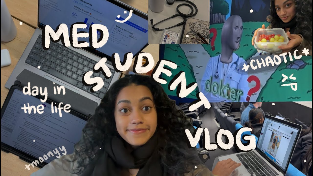 medical student day in the life vlog // *CHAOTIC* 🩺
