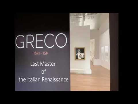 El Greco Last Master of the Italian Renaissance  12122019