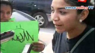 emsavalles TV - Jóvenes panistas reprimen protesta contra tala de árboles