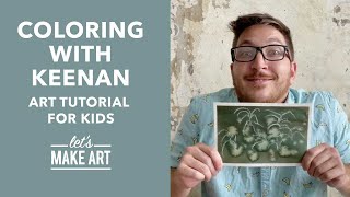 Coloring with Keenan Fireworks DIY Art Activity for Kids 💥(Fourth of July Arts & Crafts for Kids!)