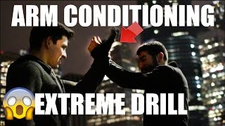 Extreme Arm Conditioning Martial Arts Drill!! Can You Handle it??