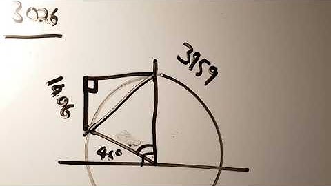 Finding the chord length. In Rem