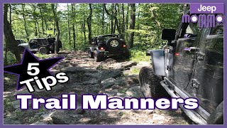 My top 5 trail etiquette tips when you are off roading in a group with
other jeepers and 4 wheel drive vehicles. jeep momma’s garage is
place where i share...