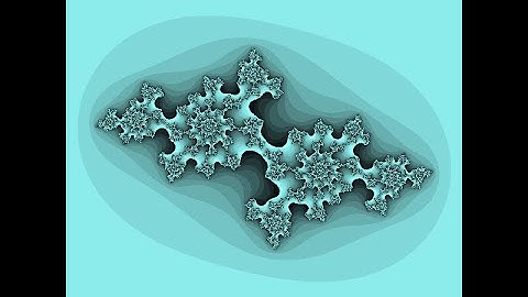 Julia Set #fractal #render with #my 100% #pure #python #graphics #library