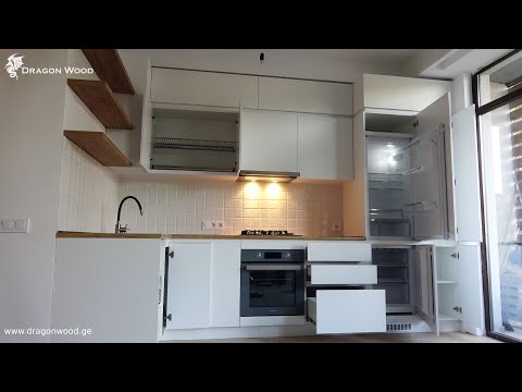 Cabinet maker | Custom made kitchen cabinets | ავეჯის დამზადება | სამზარეულოს დამზადება | # 128