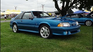 1993 Ford Mustang Cobra in Teal Metallic & Engine Sound on My Car Story with Lou Costabile