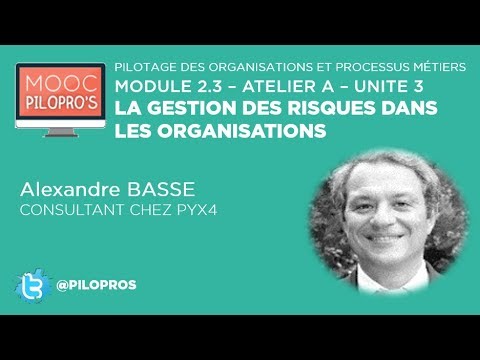 La gestion des risques dans les organisations - YouTube