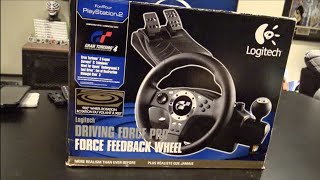 Unboxing/Testing 15 Year Old PS2 Gran Turismo FFB Wheel From Ebay!! видео