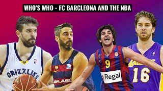 Who's who - fc barcelona and the nba