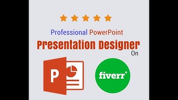 Professional Powerpoint Presentation Designer on Fiverr | Fiverr Gig Video