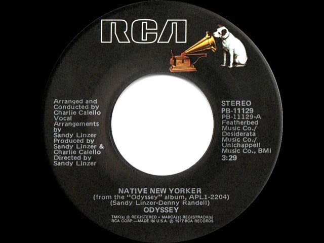 1978 HITS ARCHIVE: Native New Yorker - Odyssey (stereo 45 single