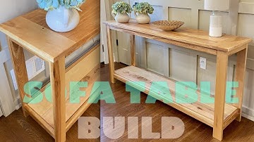FULL BUILD || Sofa Table ? Buffet Table ? Console Table ?