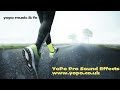 Man running on Tarmac road breathing heavily