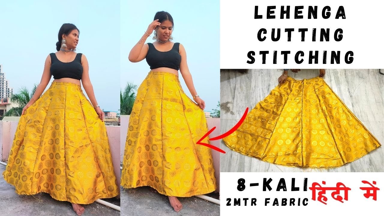 शॉर्ट अंब्रेला स्कर्ट कटिंग करना सीखे/Umbrella skirt banana sikhe/skirt  cutting and stiching - YouTube