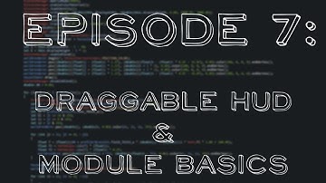 How to code a Minecraft PVP Client: Episode 7 - Draggable HUD / Module Basics