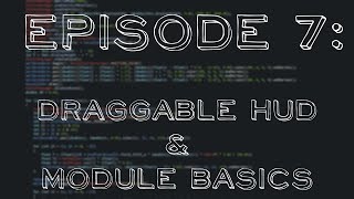 How to code a Minecraft PVP Client: Episode 7 - Draggable HUD / Module Basics