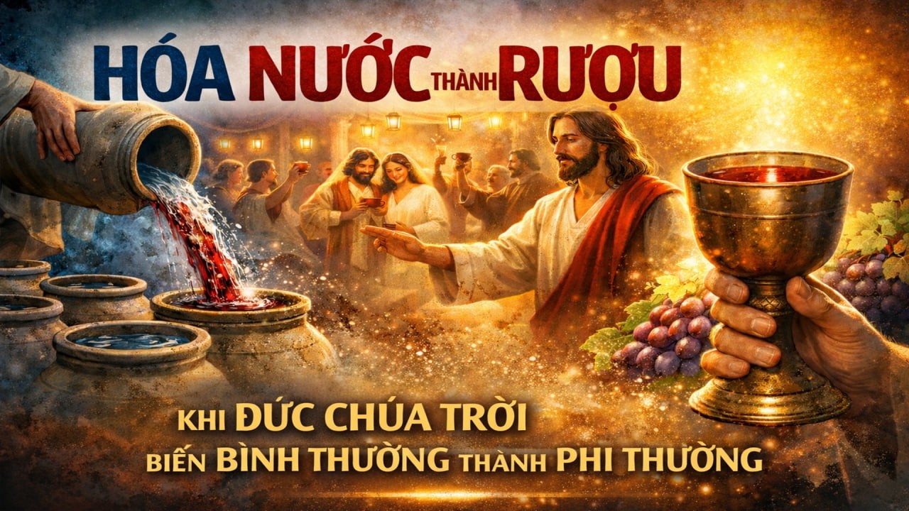 HÓA NƯỚC THÀNH RƯỢU: Bí Mật Phép Lạ Đầu Tiên Của Đức Chúa Giê-su Ít Người Hiểu Được!