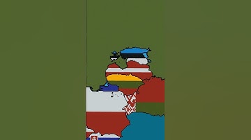 Building the Baltics in 3 Scales #baltics #baltic #maps #flags #minecraft