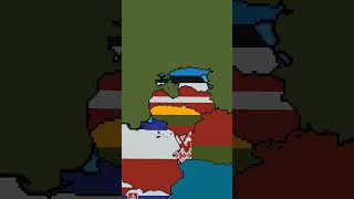 Building the Baltics in 3 Scales #baltics #baltic #maps #flags #minecraft