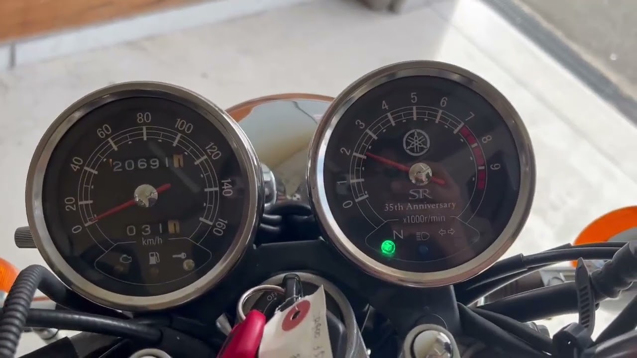 SR400 FI 35th anniversary 純正メーター ヤマハ 【残価据置 対象】SR400 35th Anniversary Edition 2013年