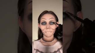 Annabelle Doll Makeup Transformation #shorts #makeup #aiveekate screenshot 3